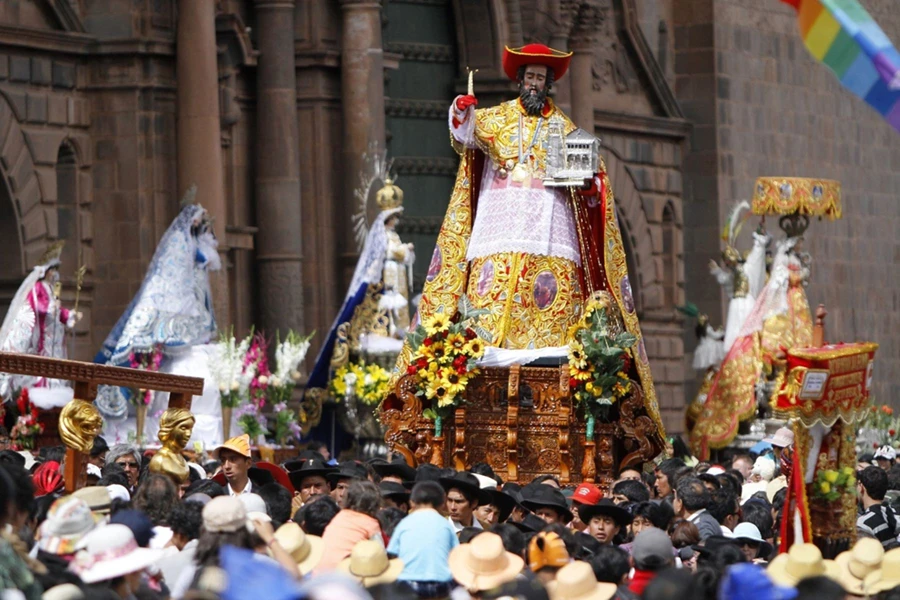 Procession of Saints in Cusco