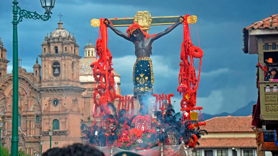 Candles in Cusco Cathedral