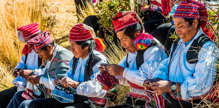 Taquile Island Weavers